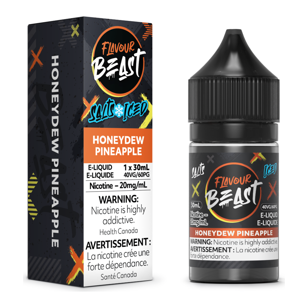 Flavour Beast E-Liquid - Honeydew Pineapple Iced 20mg/30mL