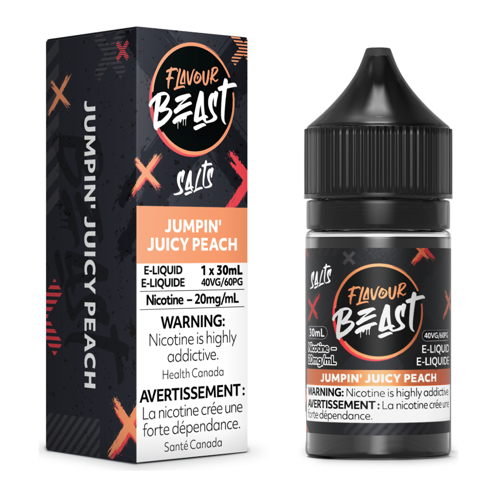 Flavour Beast E-Liquid - Jumpin Juicy Peach 20mg/30mL