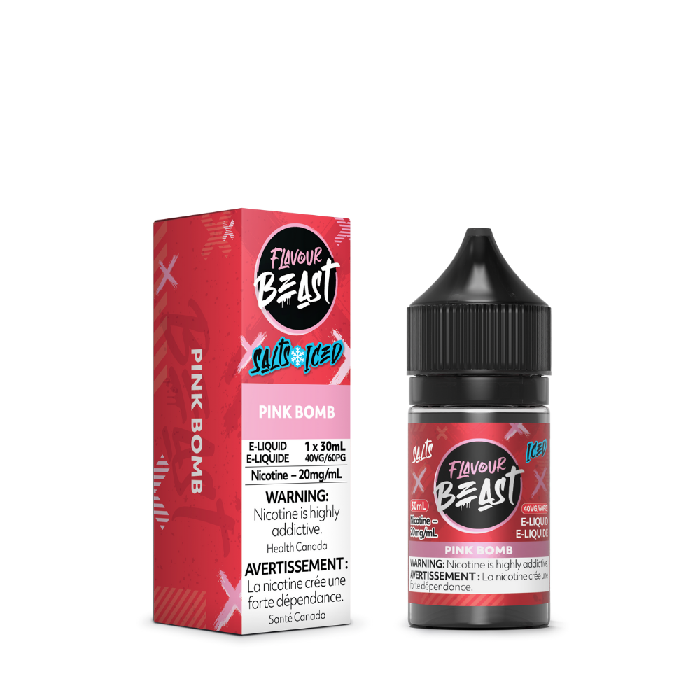 Flavour Beast E-Liquid - Pink Bomb Iced 20mg/30mL