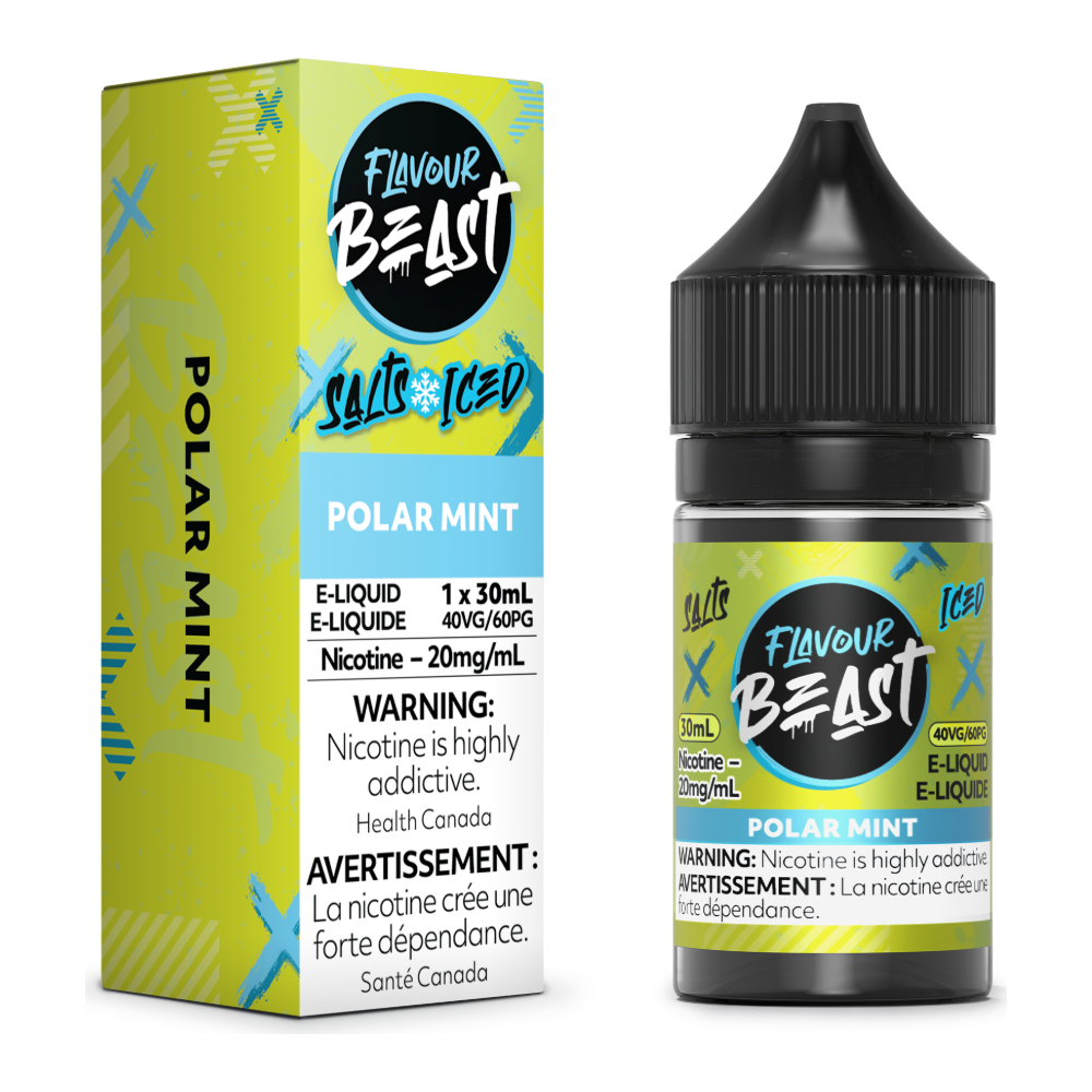 Flavour Beast E-Liquid - Polar Mint Iced 20mg/30mL