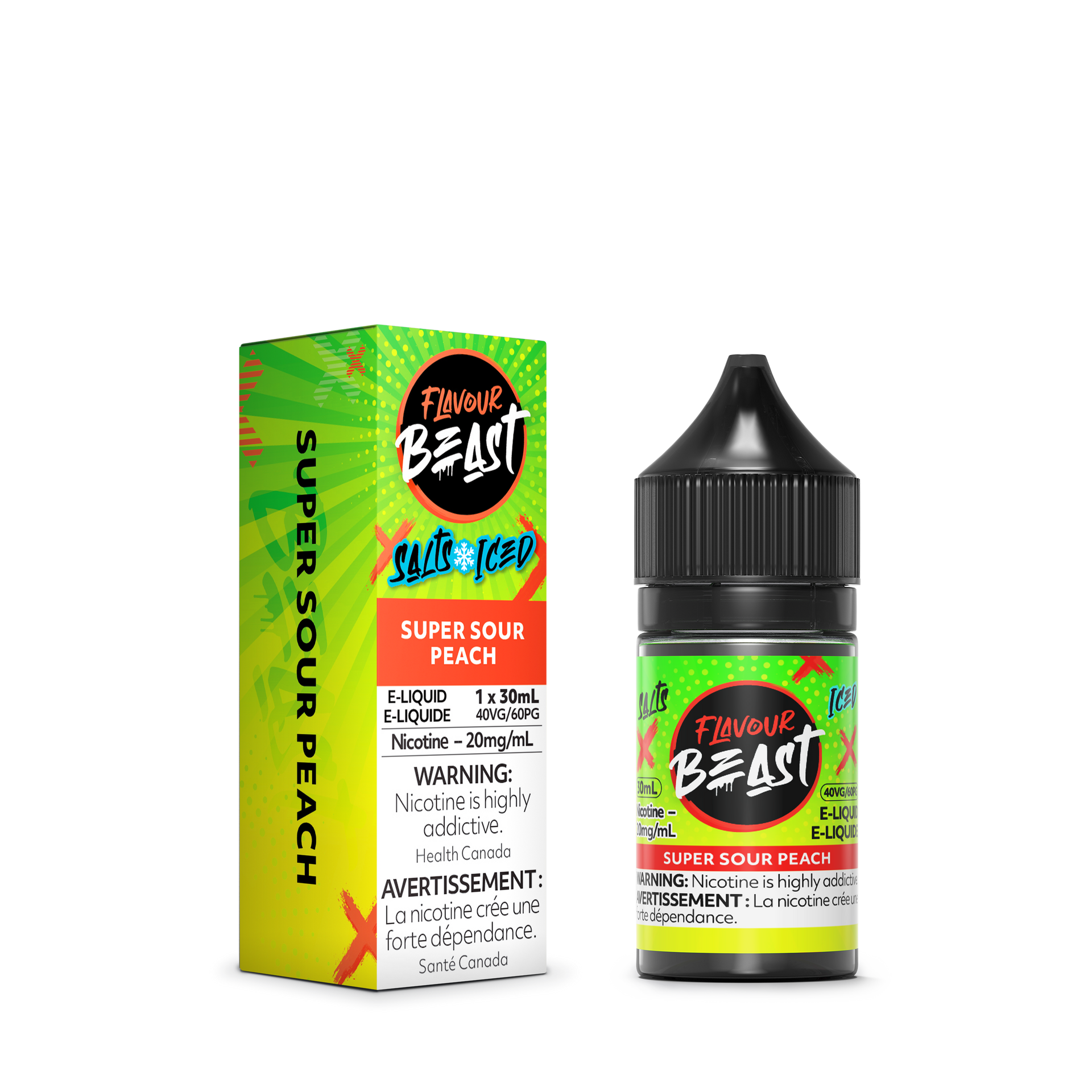 Flavour Beast E-Liquid - Super S. Peach 20mg/30mL