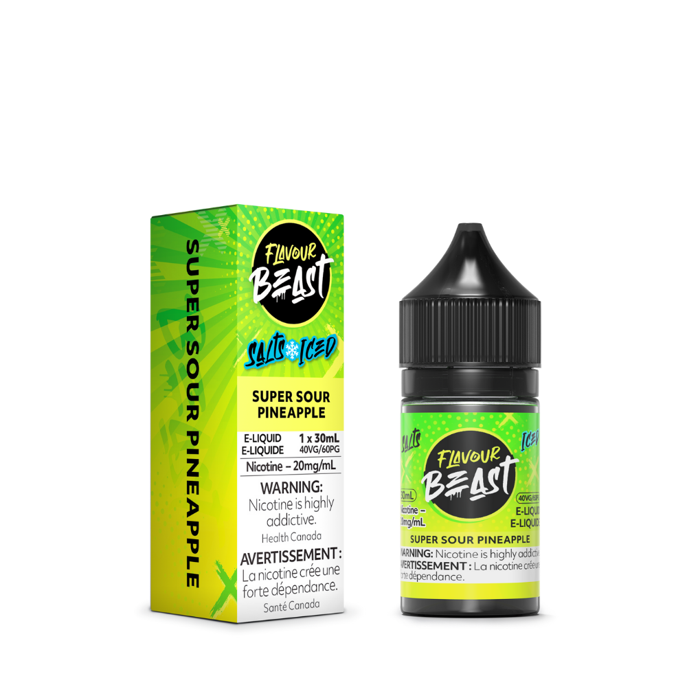 Flavour Beast E-Liquid - Super Sour Pineapple 20mg/30mL