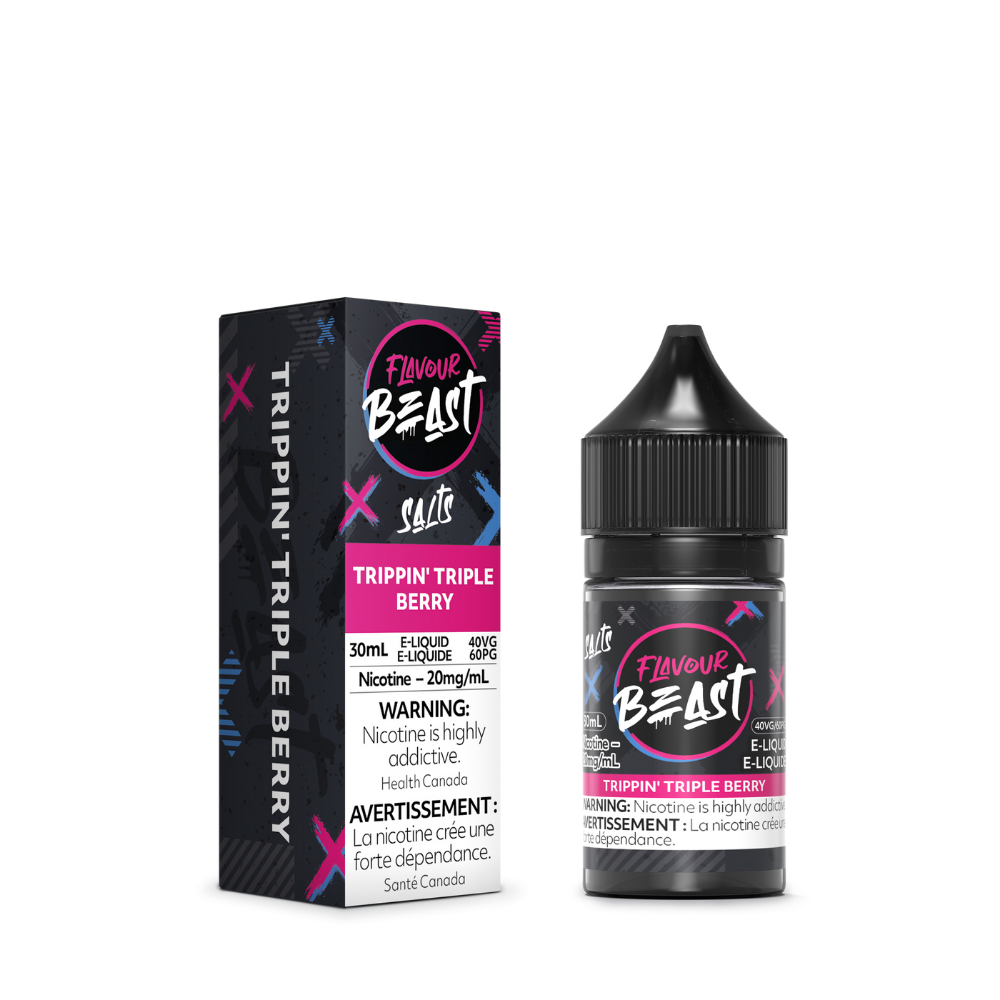 Flavour Beast E-Liquid - Trippin Triple Berry 20mg/30mL