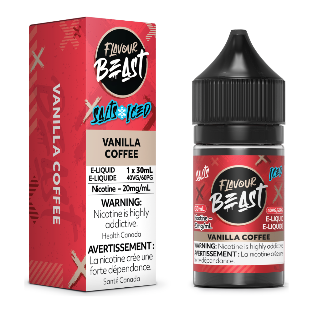Flavour Beast E-Liquid - Vanilla Coffee Iced 20mg/30mL