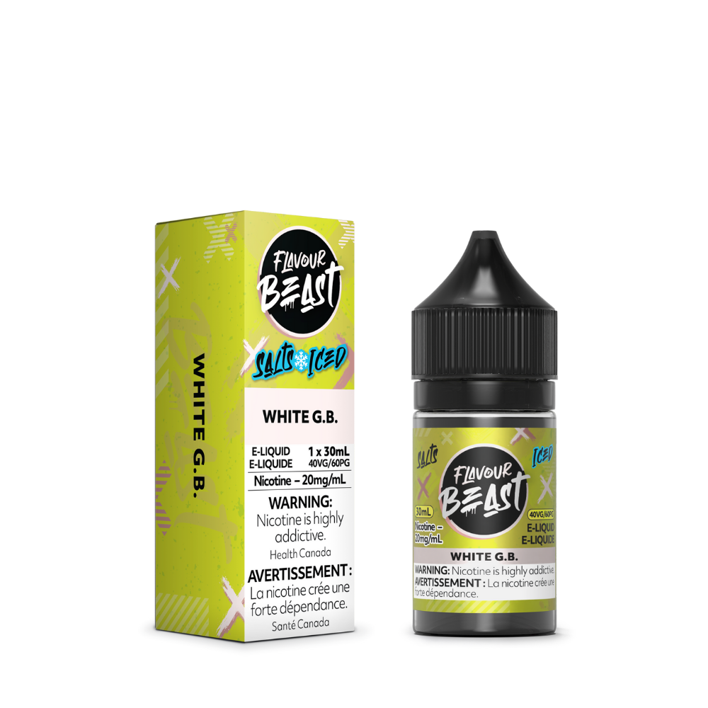 Flavour Beast E-Liquid - White G.B. Iced 20mg/30mL