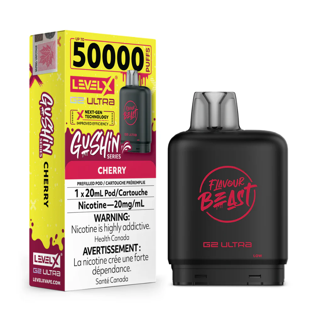 Level X G2 Ultra Pod 20mL - Flavour Beast - G.S. Cherry 20mg