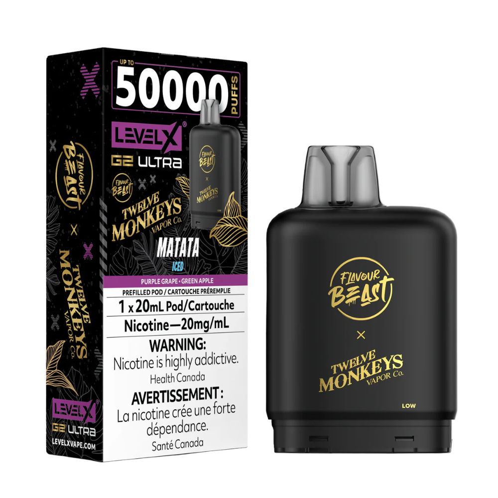 Level X G2 Ultra Pod 20mL - Flavour Beast - Matata Iced 20mg