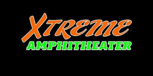 Xtreme amphitheater logo on a black background