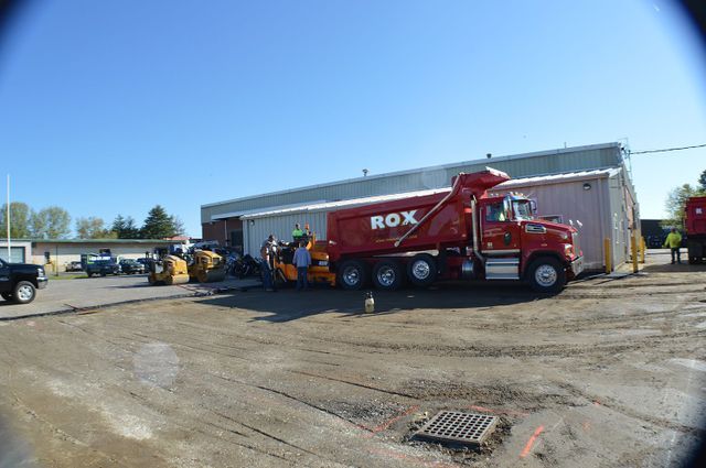Rox Truck Parked - Burlington, VT - Rox Asphalt