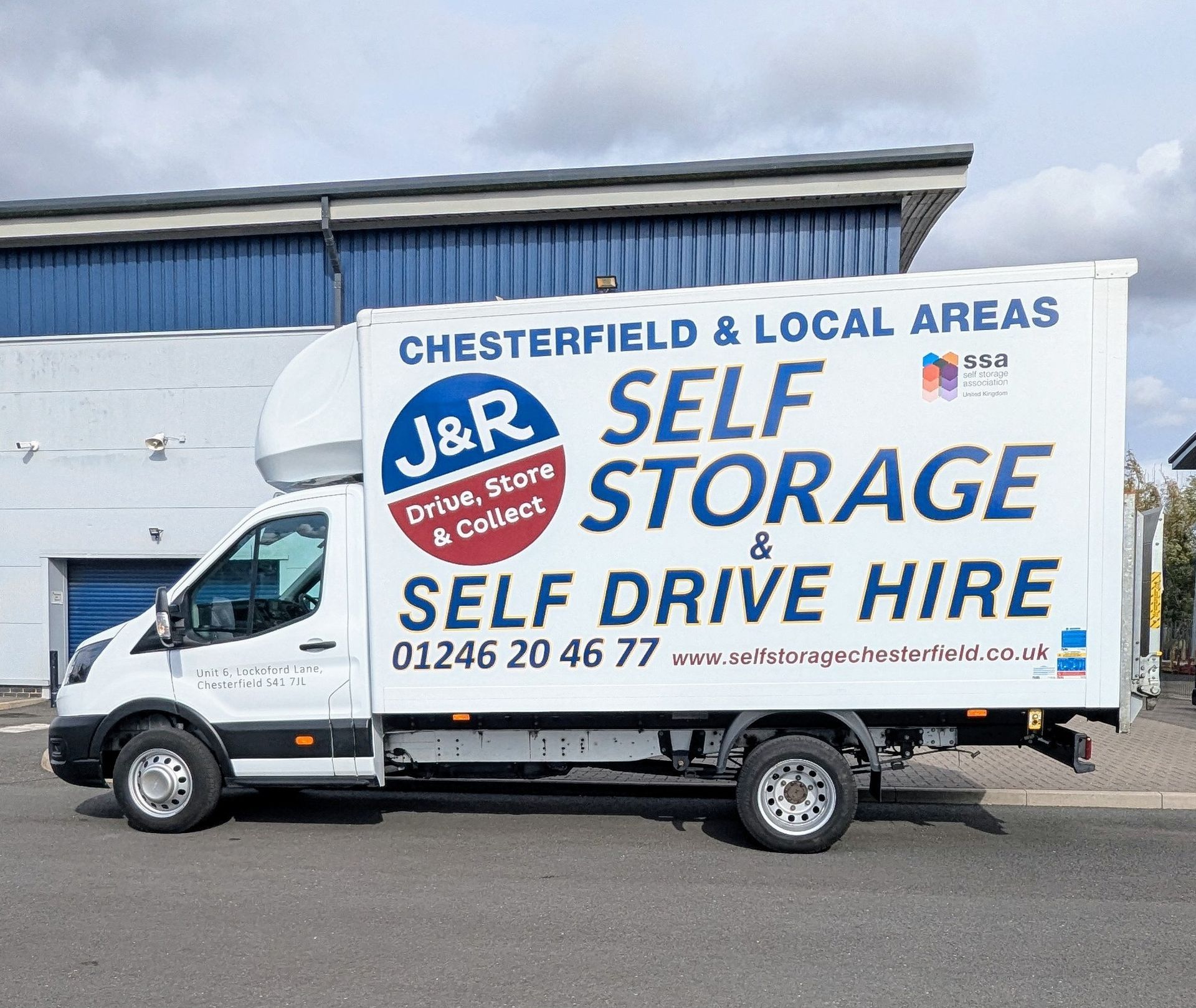 Luton from £65.00 a day Luton with Tail Lift for hire Chesterfield