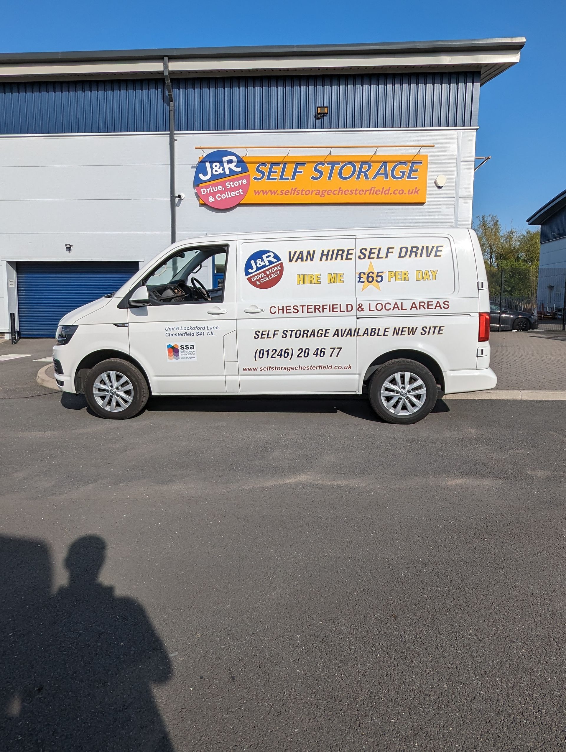 short wheel based J&R van
