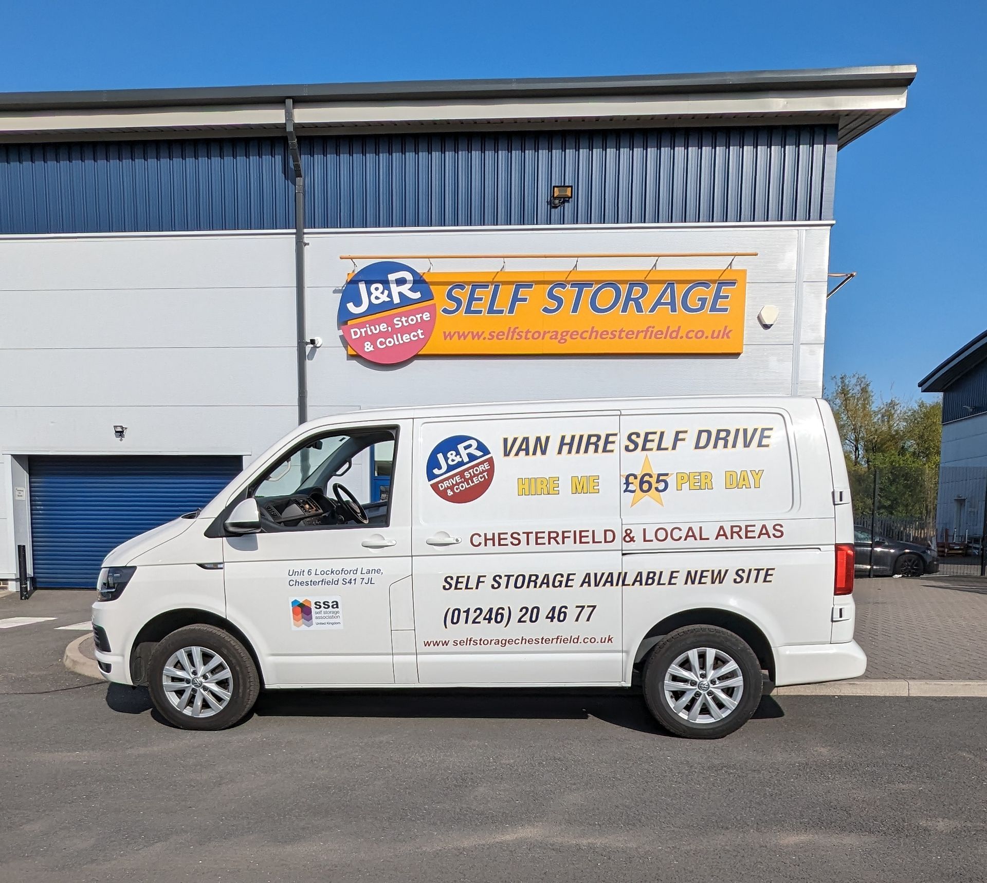 Van hire from £35.00 a day Van Hire Chesterfield