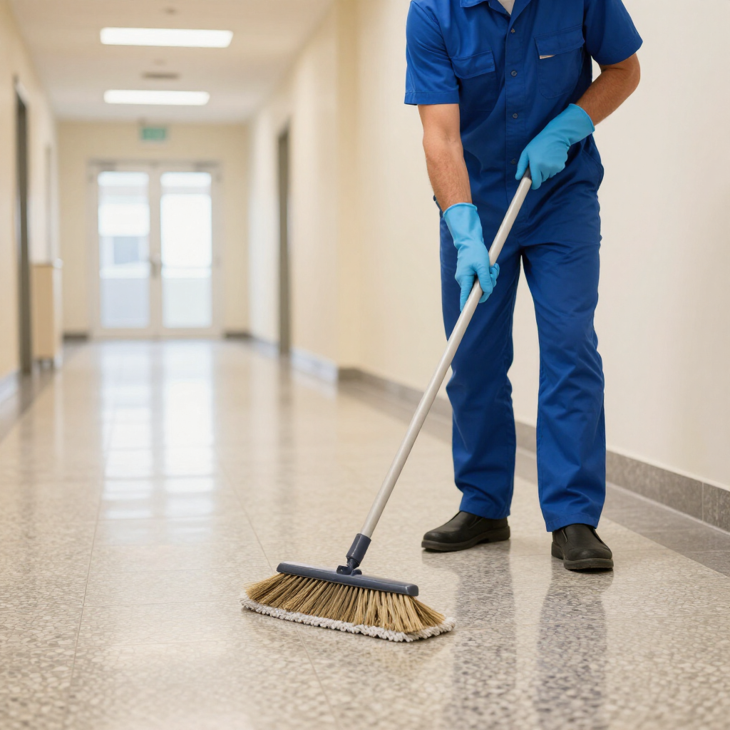 Enhanced Package (Detailed Maintenance Cleaning)
Best for: medium traffic businesses, retail, clinics, busy offices
Everything in Base PLUS:
• Deeper restroom sanitation (walls, partitions, odor control)
• Interior window cleaning (full, not just spot clean)
• Dusting of baseboards, and hard-to-reach areas
• Breakroom appliance wipe-down (inside microwave, fridge exterior)
• Disinfection of high-touch points with stronger products
• Light stain removal on floors and carpets (spot treatment)