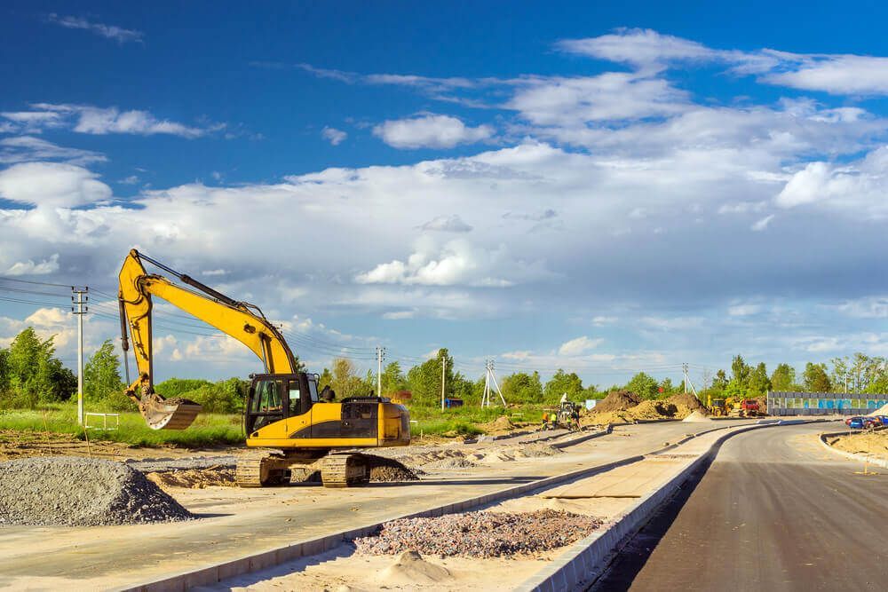 Crawler Excavator — Civil Contractors in Coopernook, NSW
