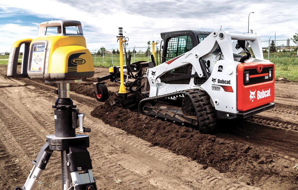Bobcat Grader Attachment — Civil Contractors in Coopernook, NSW