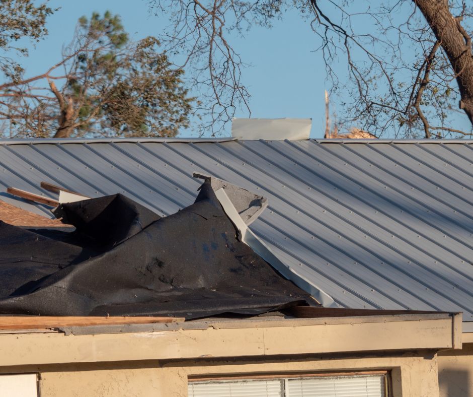 commercial storm damage business with storm damage