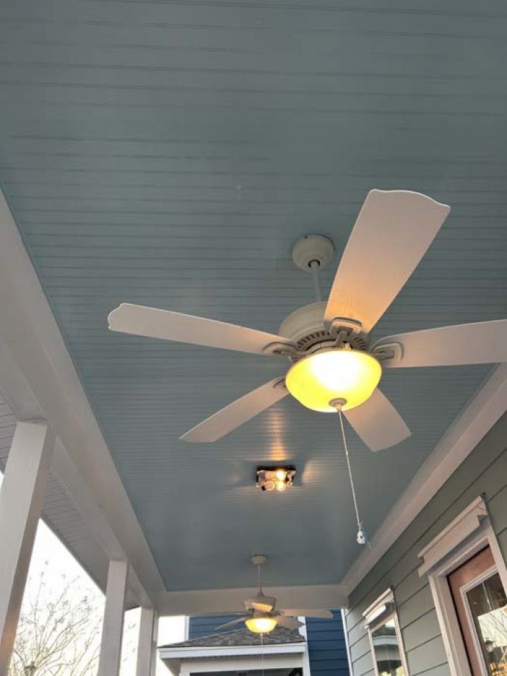 Newly constructed ceiling