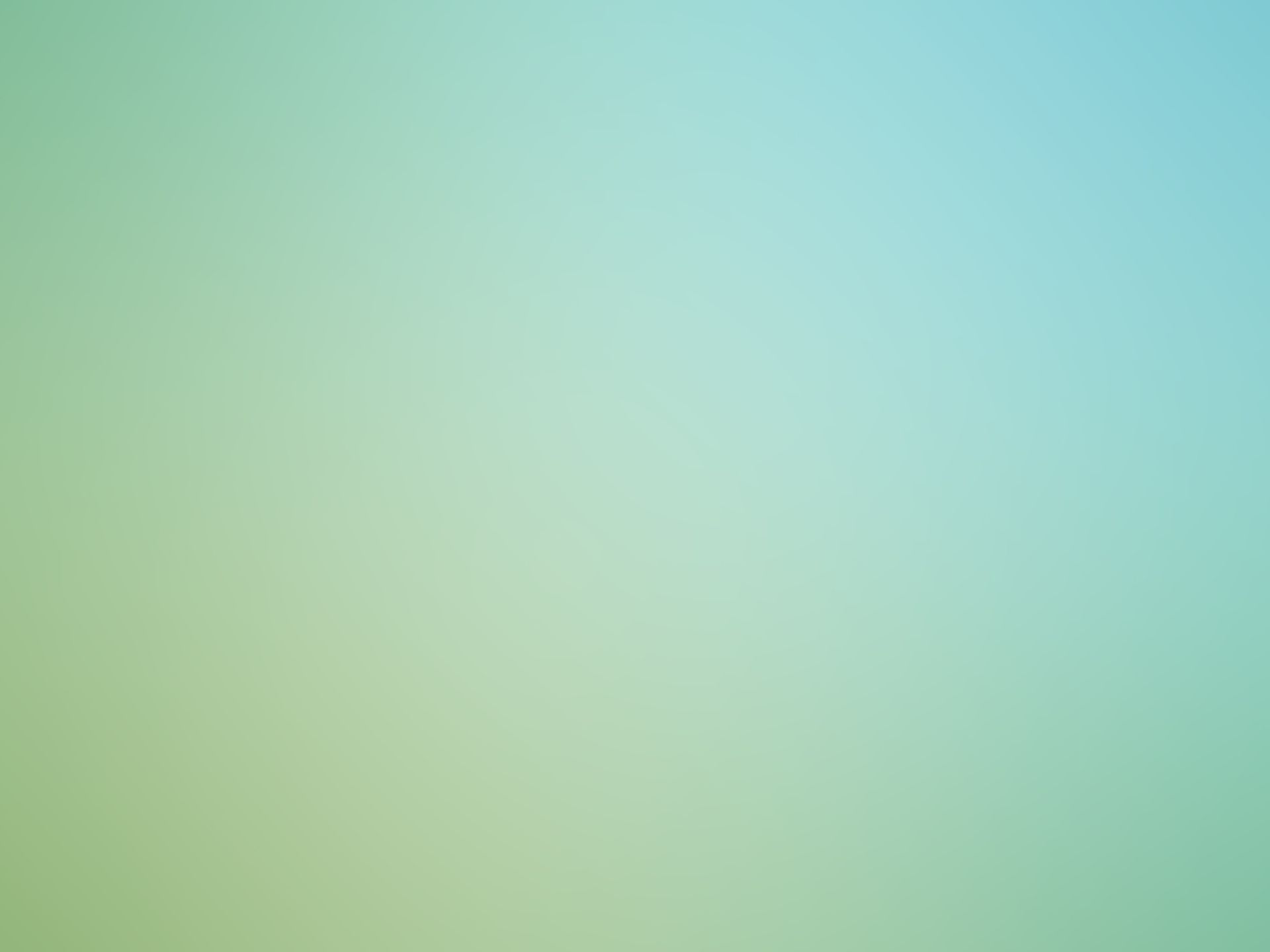 Soft blue-green gradient background with a lighter glow near the center.