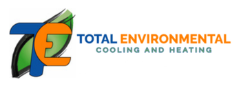 The logo for total environmental cooling and heating