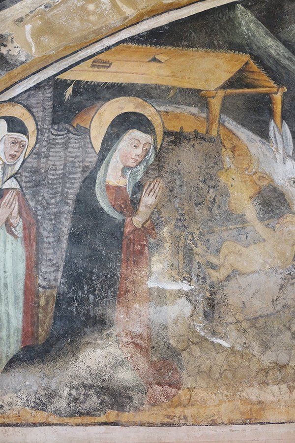 Cappella Cimiteriale di San Maurizio - Castelnuovo (CN) Affreschi del 1459