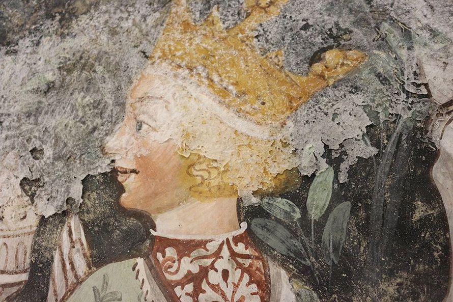 Cappella Cimiteriale di San Maurizio - Castelnuovo (CN) Affreschi del 1459