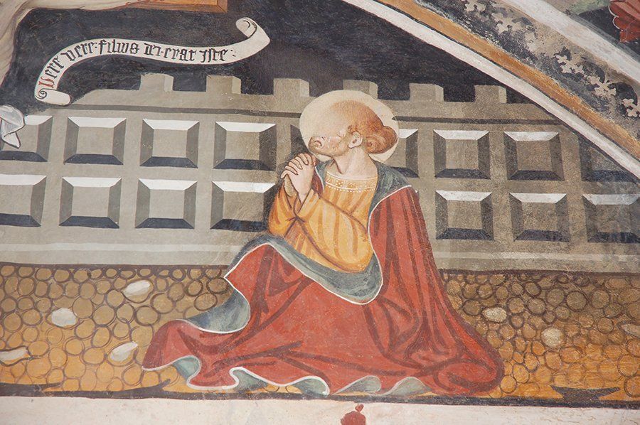 Cappella Cimiteriale di San Maurizio - Castelnuovo (CN) Affreschi del 1459