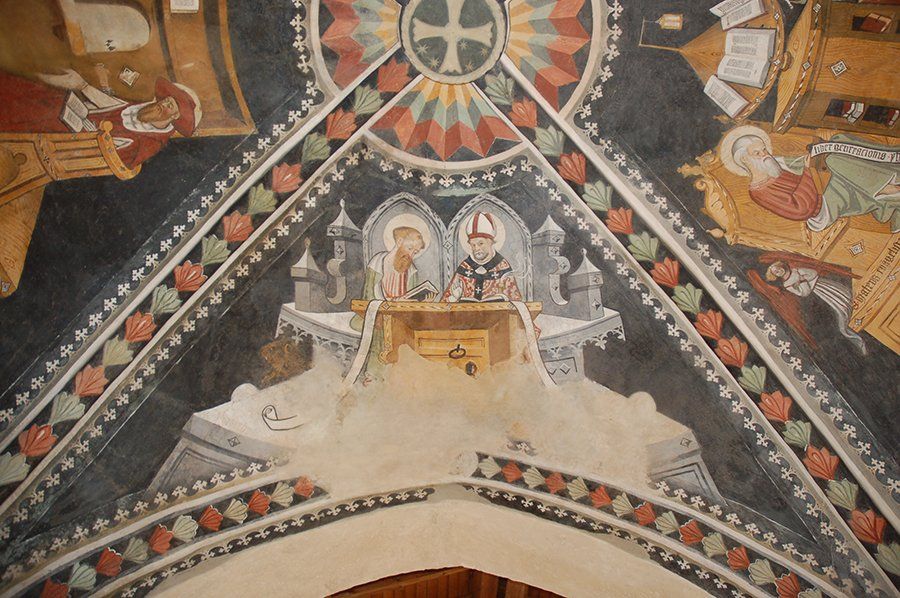 Cappella Cimiteriale di San Maurizio - Castelnuovo (CN) Affreschi del 1459