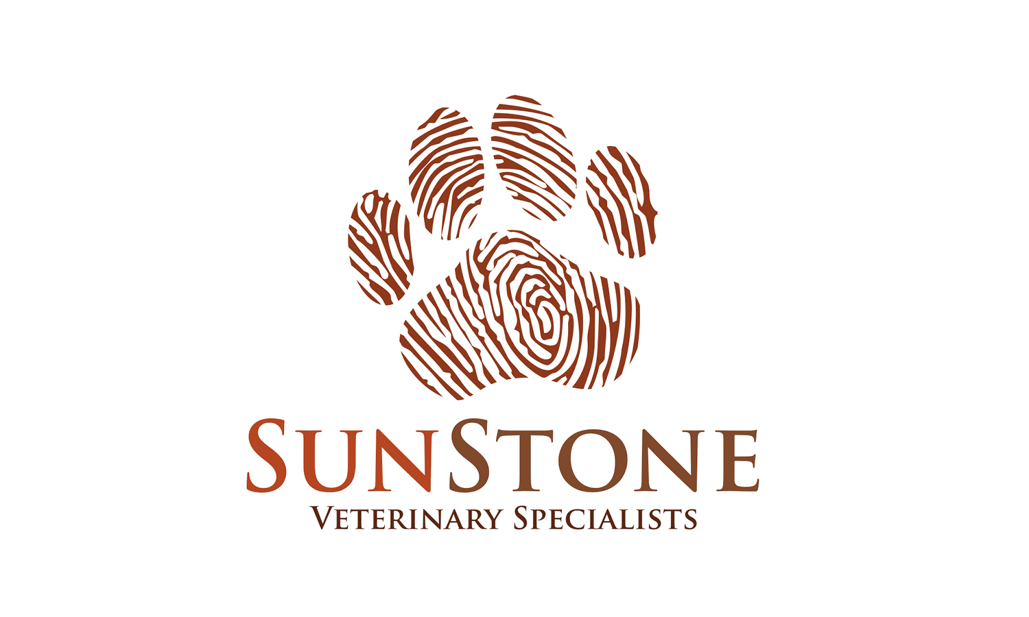 A logo for Sunstone Veterinary Specialists