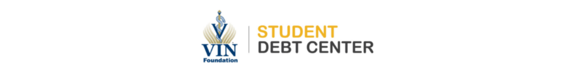 The logo for the student debt center is a blurry image