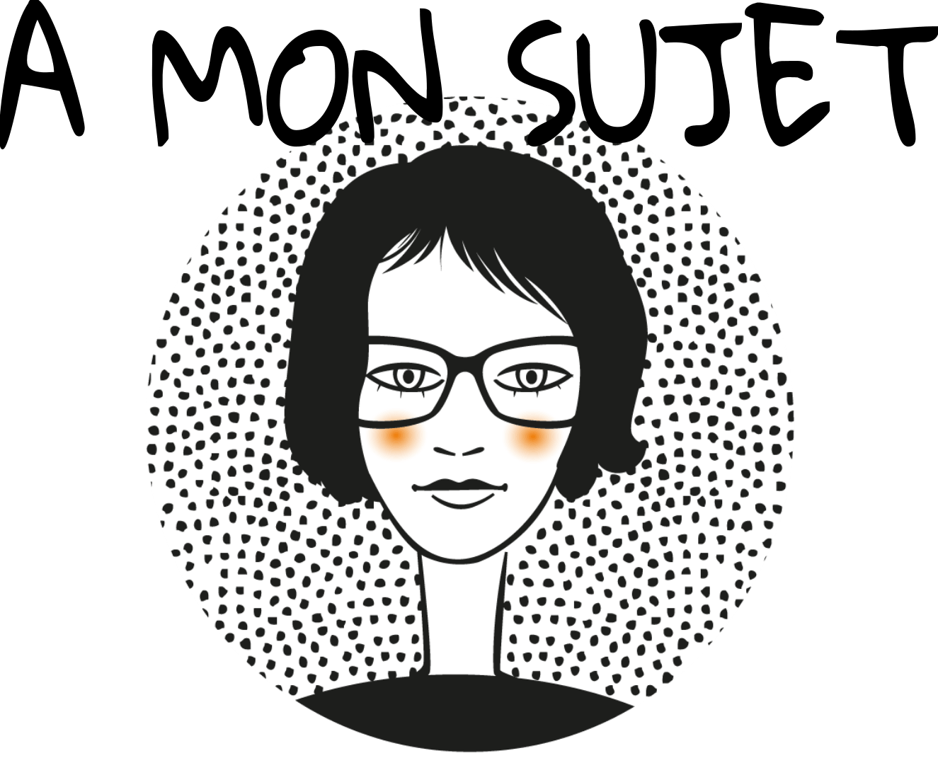 avatar cilseo en noir et blanc et texte avec police manuscrite à mon sujet haut-dessus de l'avatar