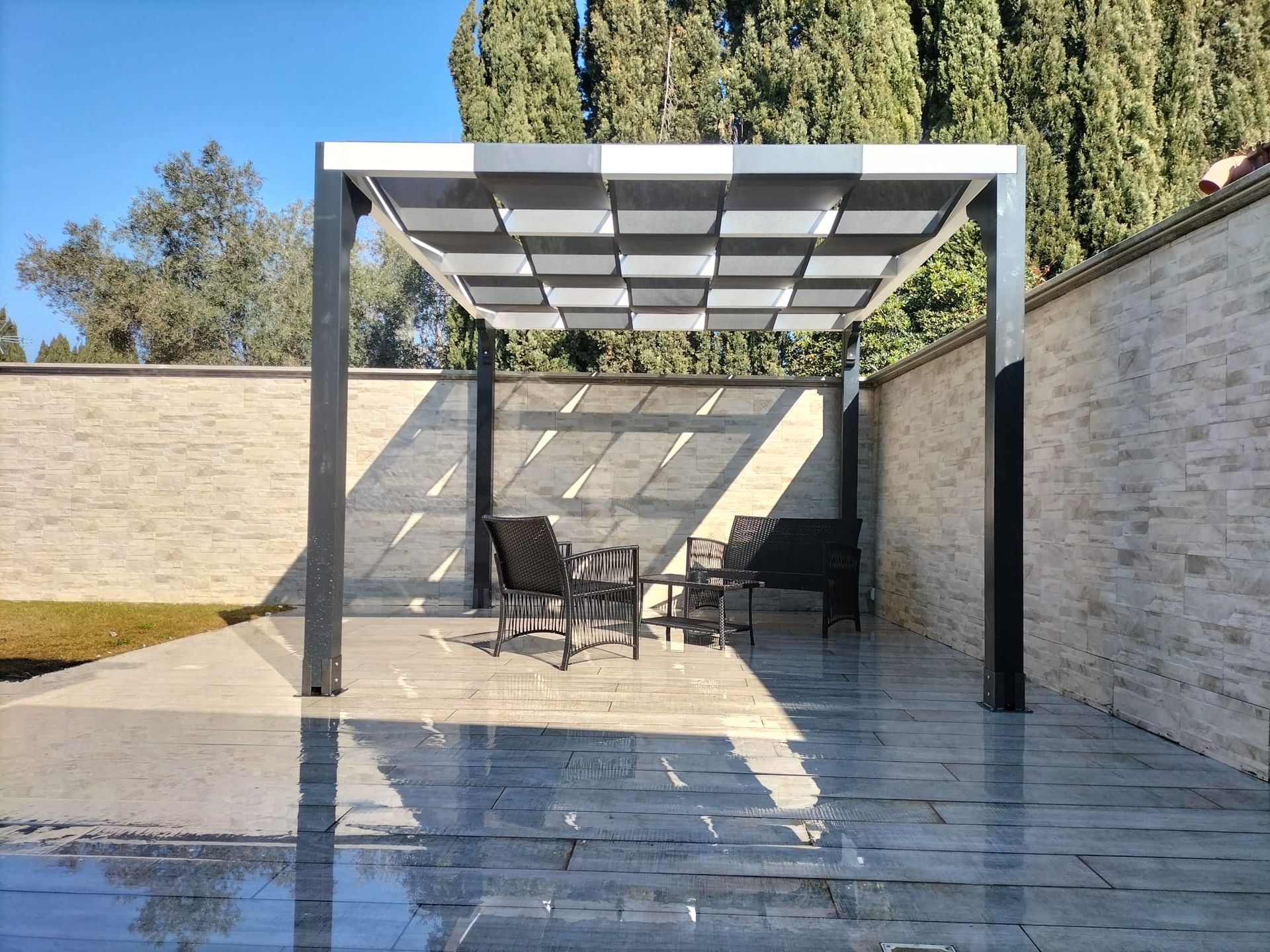gazebo in legno