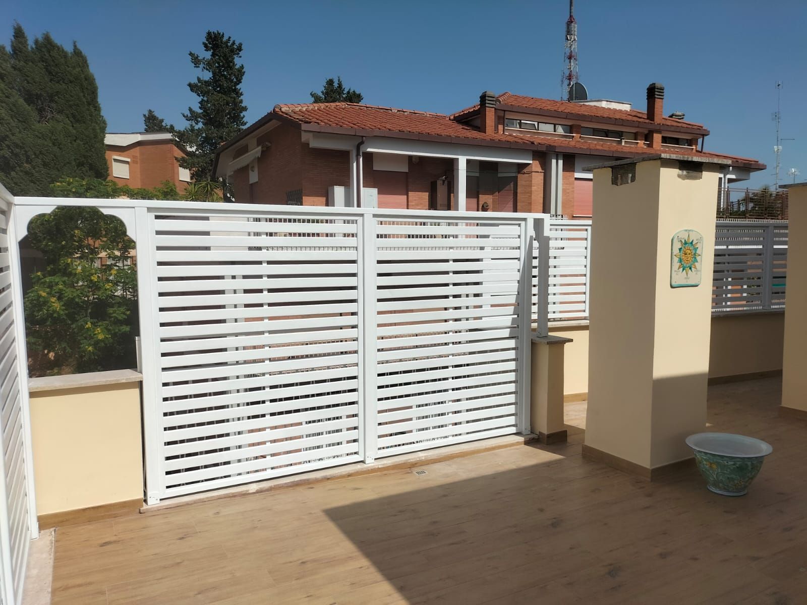 grigliati in legno su misura