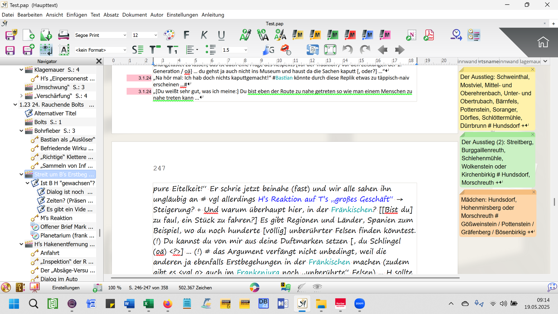 Die Software Papyrus