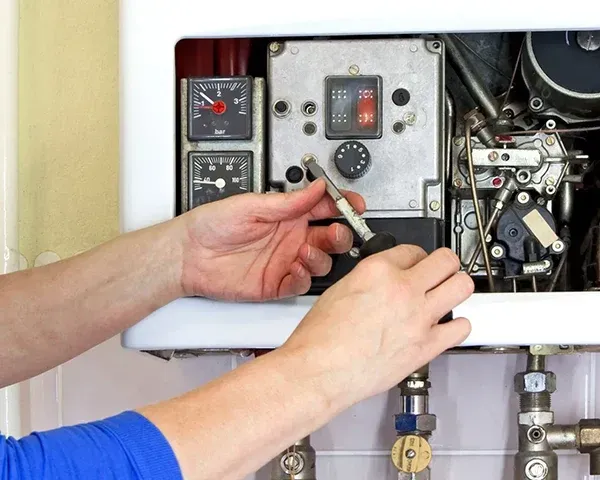 Adjusting a heating unit