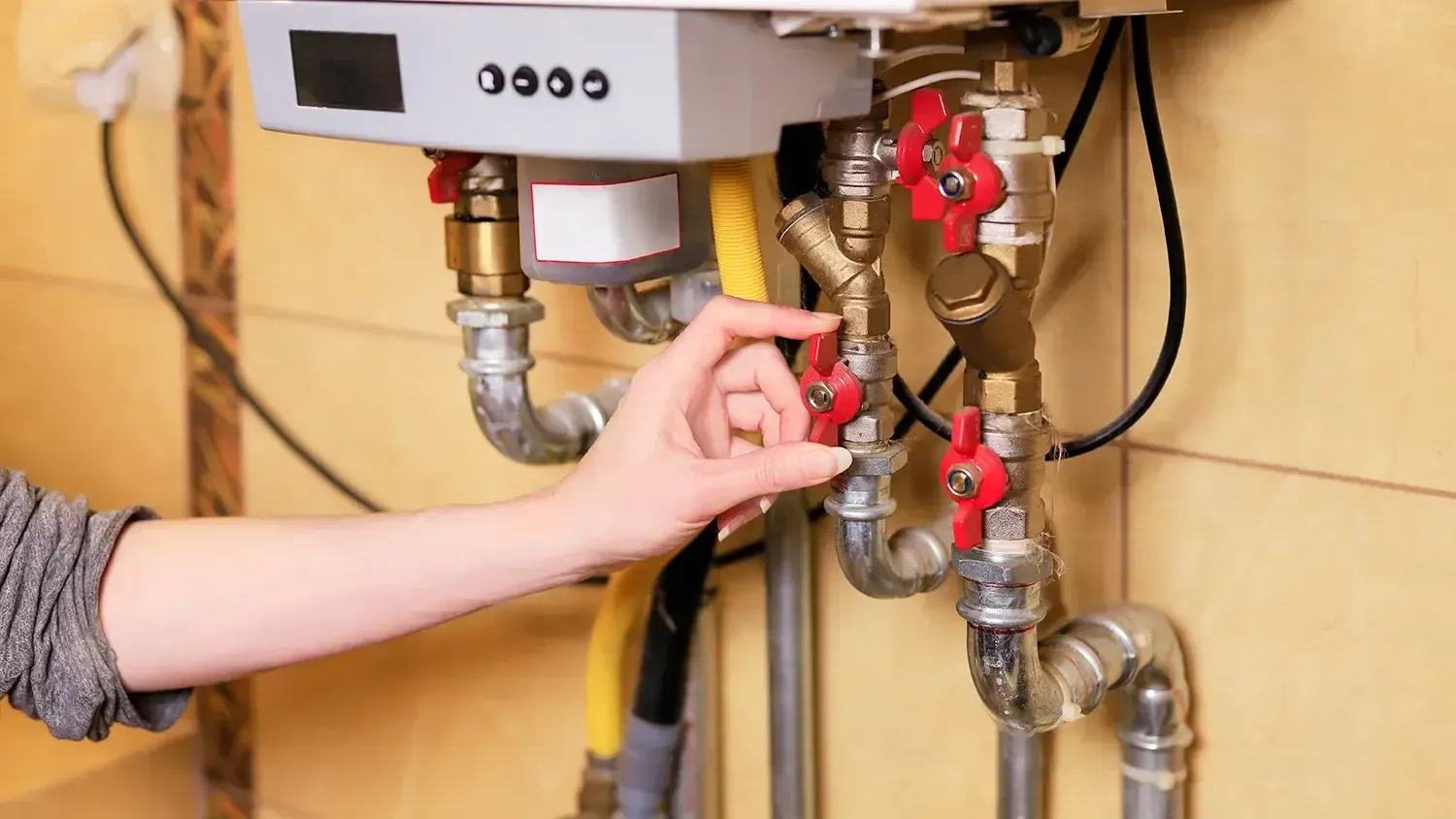 Heater installation