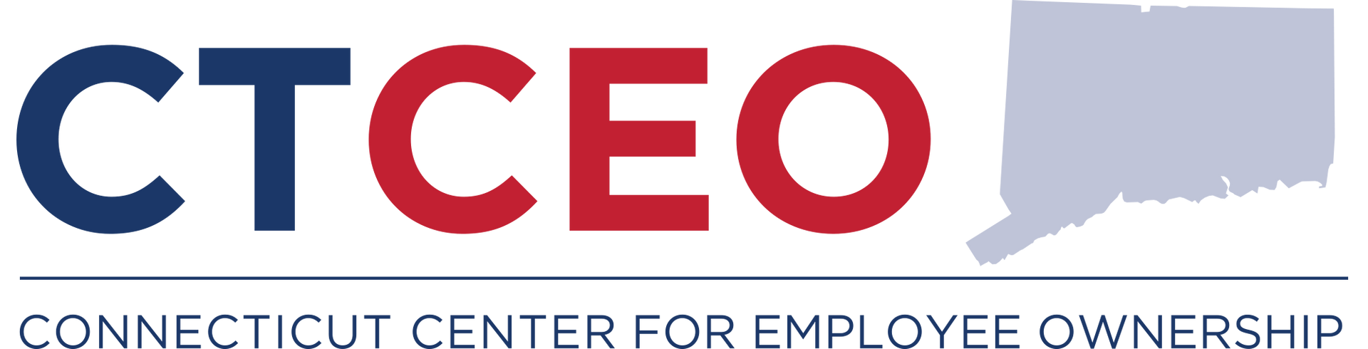 A logo for the connecticut center for employee ownership