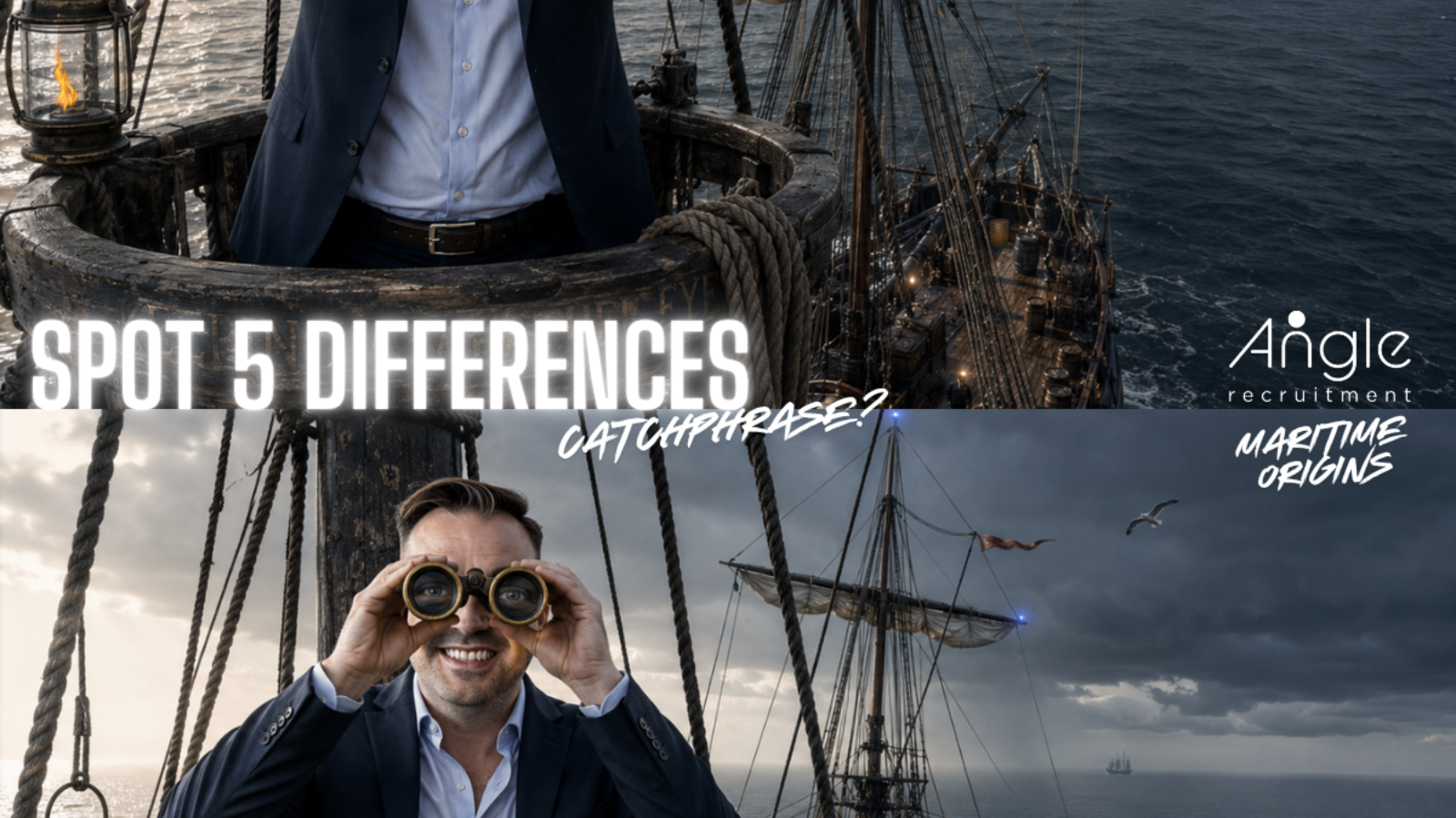 Keeping A Weather Eye. You keep watch and spot the difference.