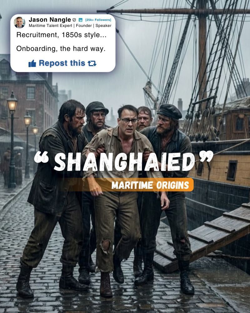 Shanghaied - the maritime origins of the word - Angle Recruitment blog by Jason Nangle