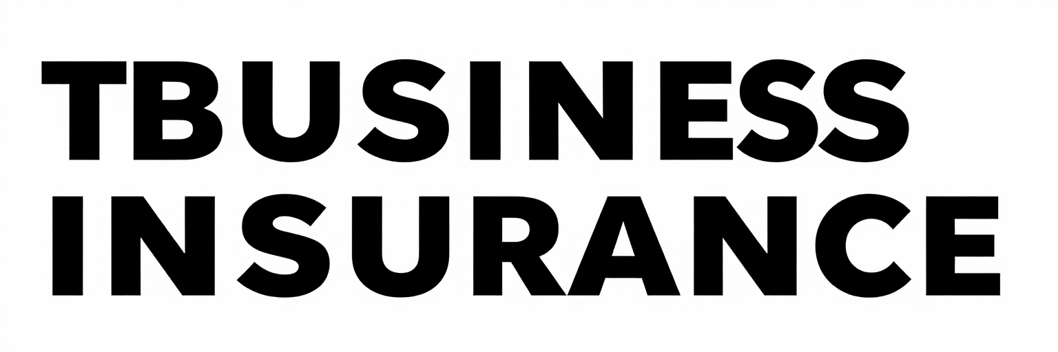 Black text reading “BUSINESS INSURANCE” on a white background