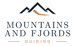Mountains and Fjords Guiding logo