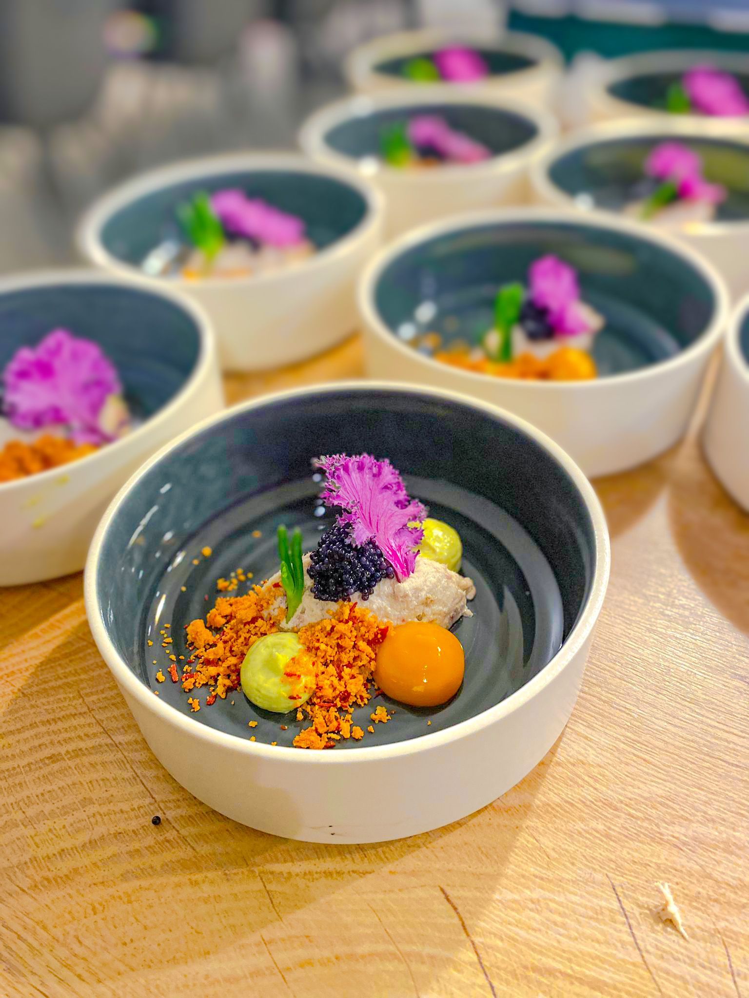 Amuse gerookte makreel