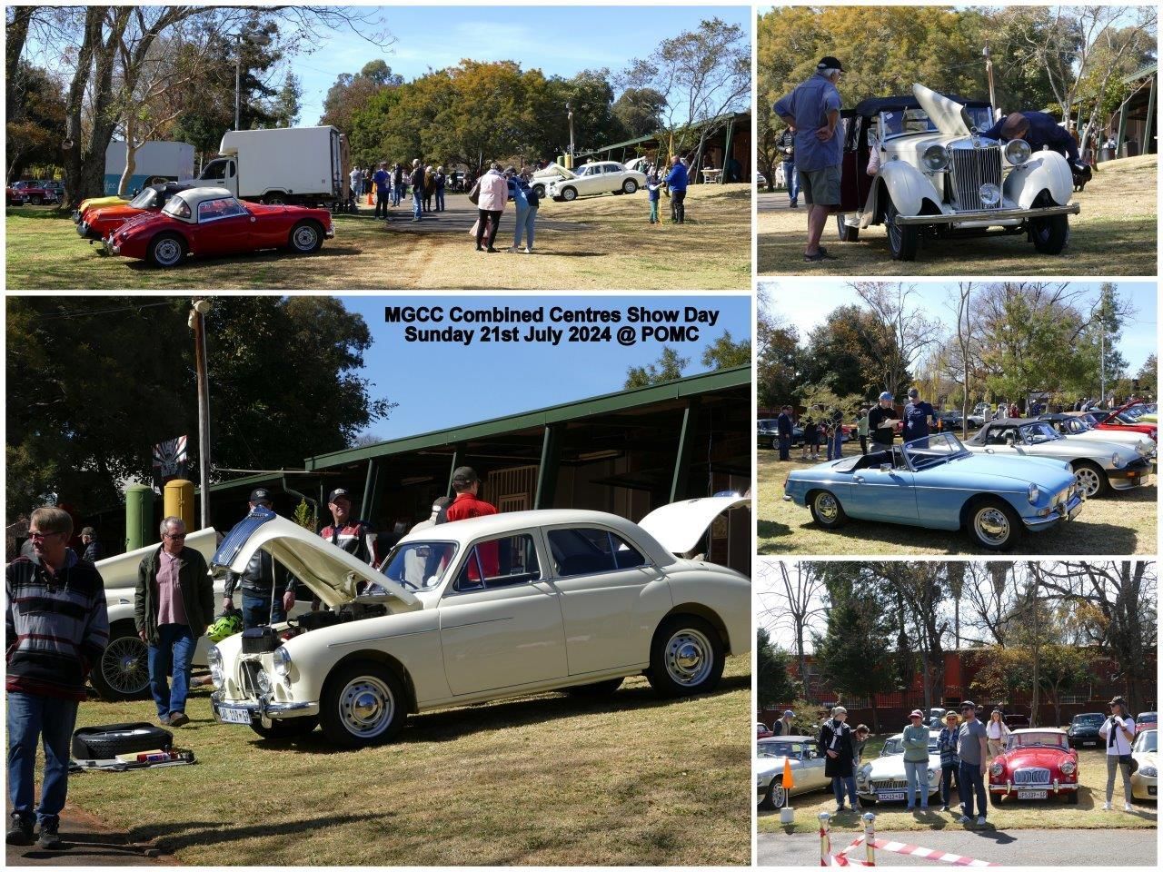 MGCC Show Day Collage