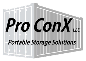 ProConX LLC logo: storage container graphic with company name and 