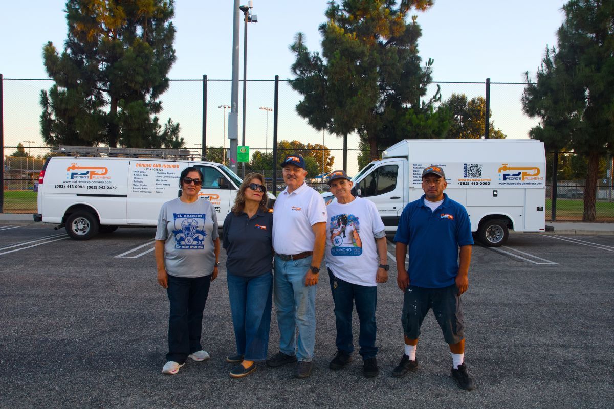 The Pedro's Plumbing team proudly serving homeowners and businesses throughout Los Angeles County