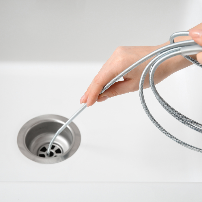 Gurgling drain sound