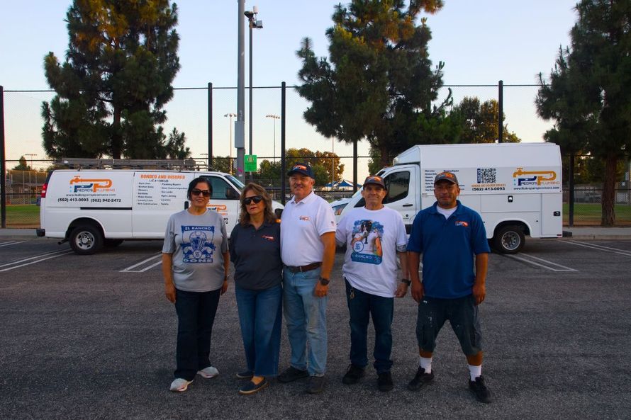 The Pedro's Plumbing team serving homeowners and businesses throughout Los Angeles County
