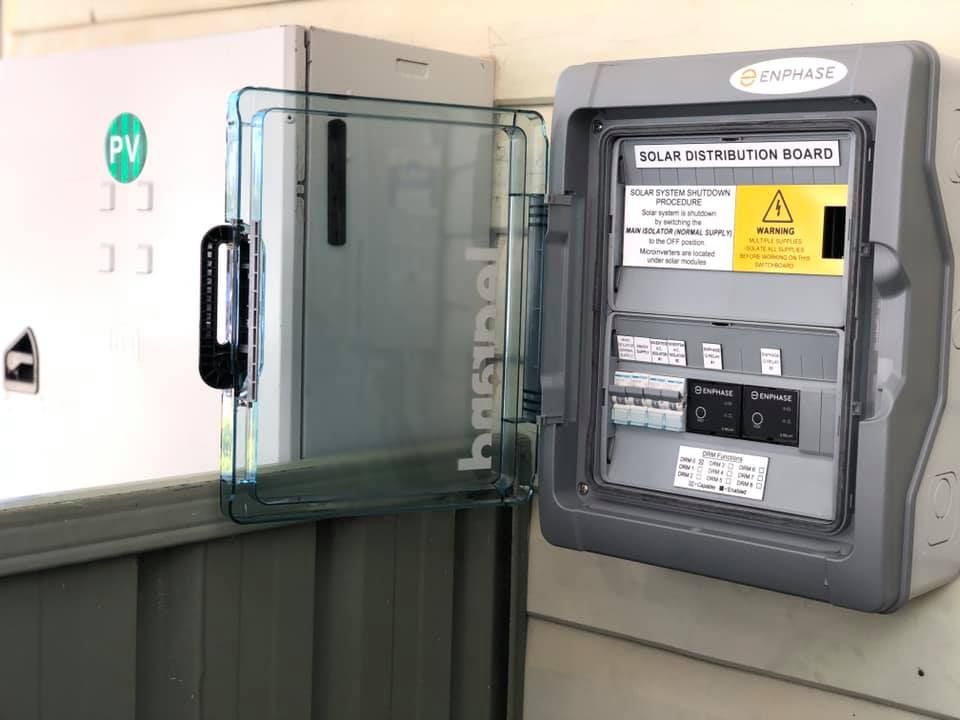 Solar Distribution Board Is Installed At Home — PRO Solar & Electrical In Maitland, NSW