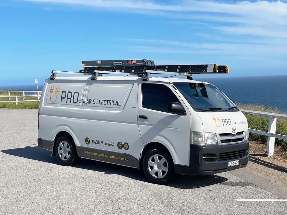 Pro solar & electrical Vehicle view from outside  — Level 2 Electrician in Maitland NSW