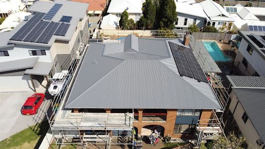 Solar Panels View From The Top — PRO Solar & Electrical In Maitland, NSW