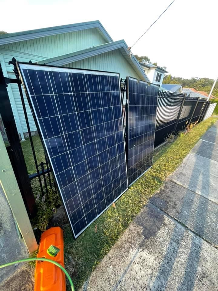 Solar Panels Are Ready For The Installation By Professionals — PRO Solar & Electrical In Maitland, NSW